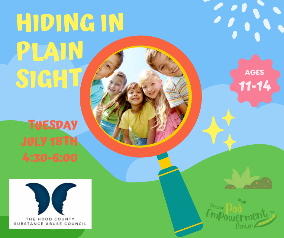 Hiding in Plain Sight on July 18th!