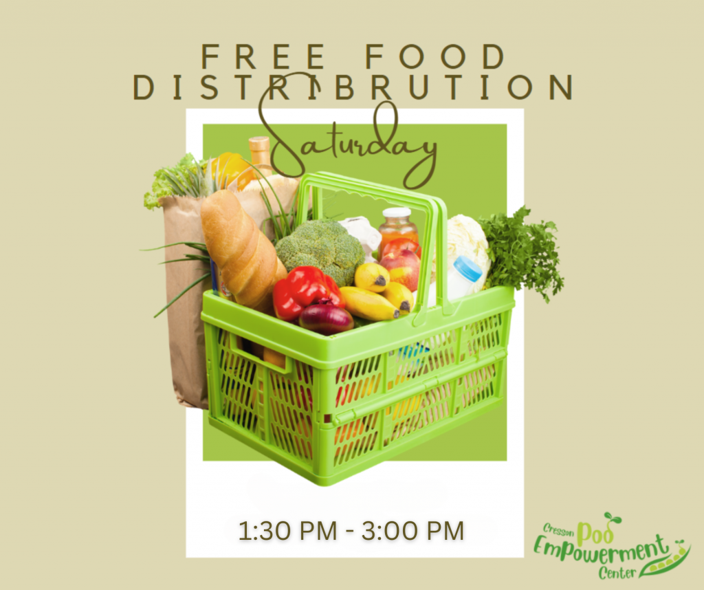 Free Food Distribution Saturday