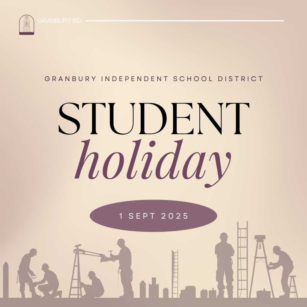 GISD Student Holiday
Labor Day
1 September 2025